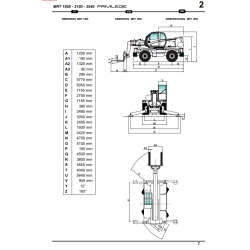 Manitou - instrukcje serwisowe - Manitou MT 6642 - Manitou MT 8044 - Manitou MT 10044 - Manitou MT 10055 - Manitou MT 12042 - instrukcje napraw, DTR